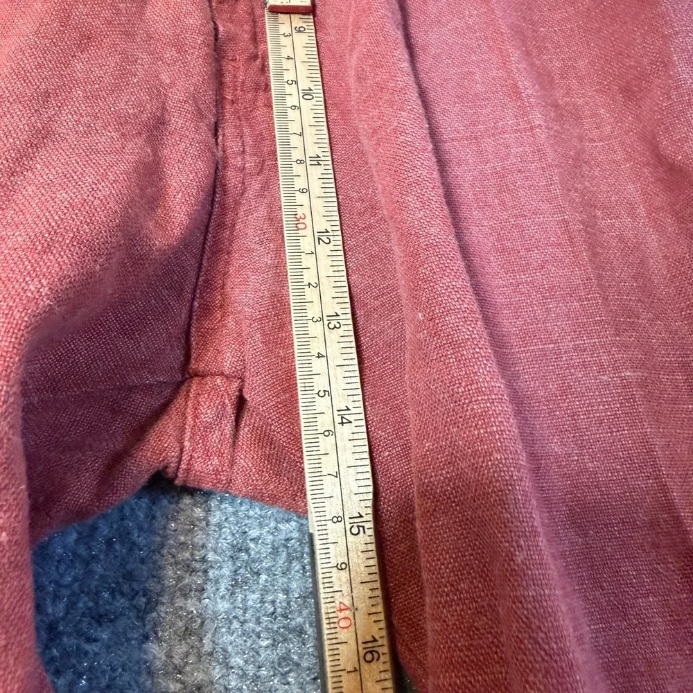 Ermenegildo Zegna Linen Pants Mens 36x28 Salmon Straight Leg Chinos Old‎ Money